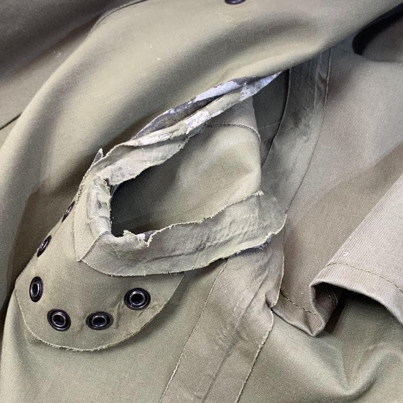 104 MACKINTOSH ゴム引き モーターサイクルコート イギリス軍 38