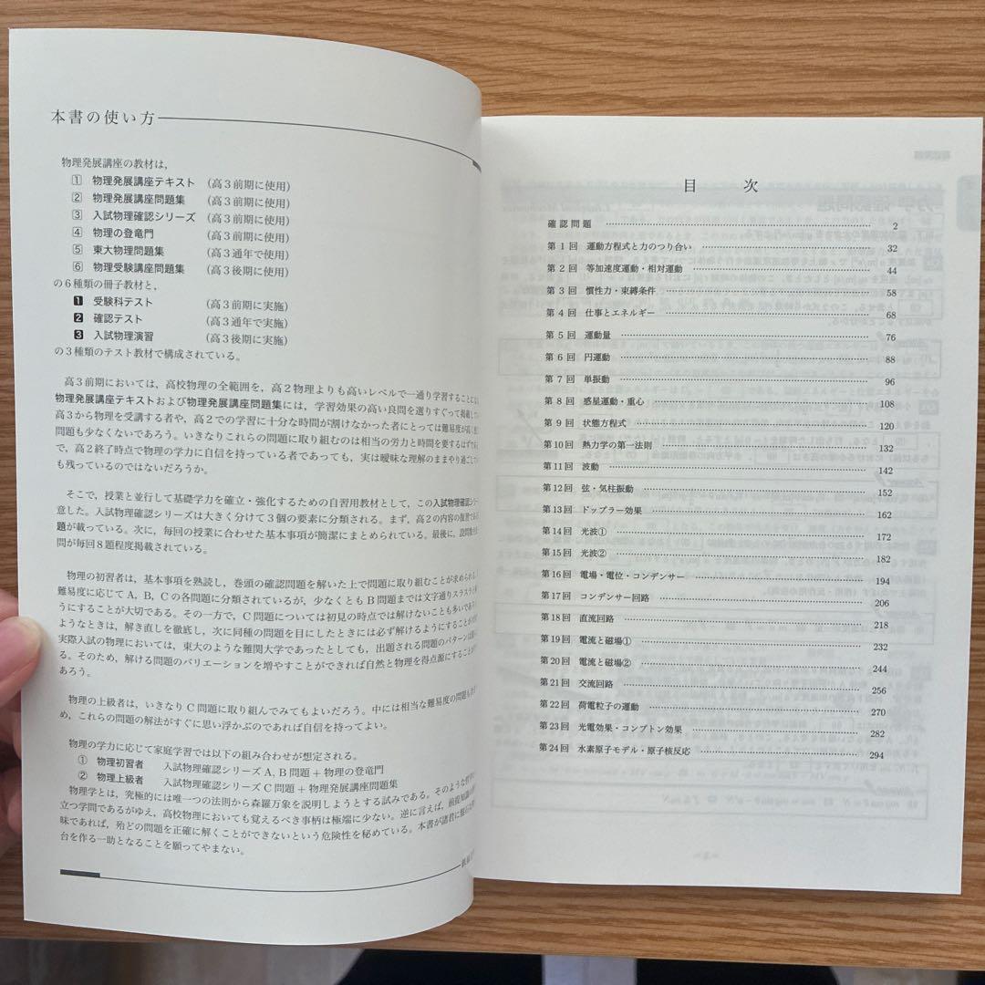鉄緑会高3入試物理確認シリーズ 新品未使用