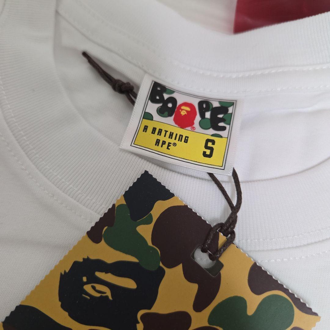 新品未使用 A BATHING APE エイプ Tシャツ S カモフラ BAPE