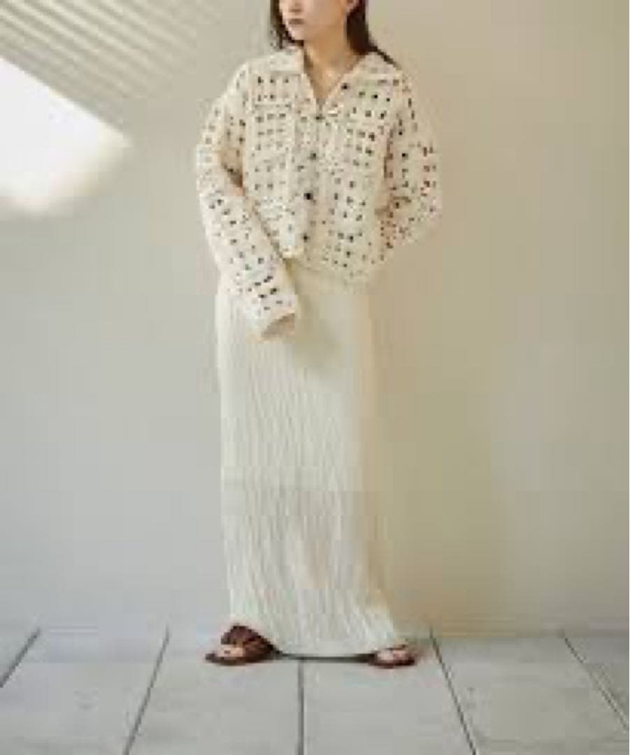TODAYFUL トゥデイフル Crochet Knit Shirts
