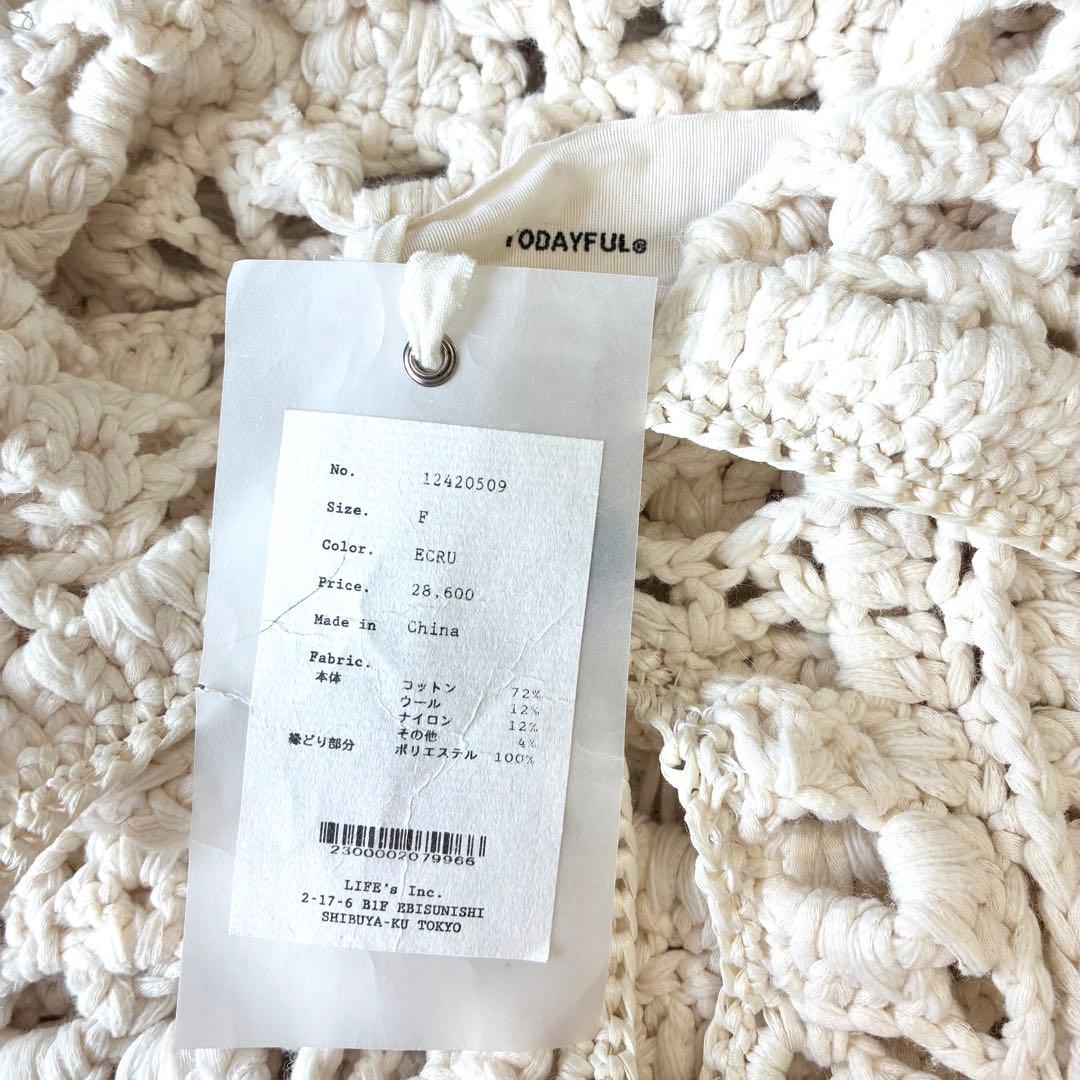TODAYFUL トゥデイフル Crochet Knit Shirts