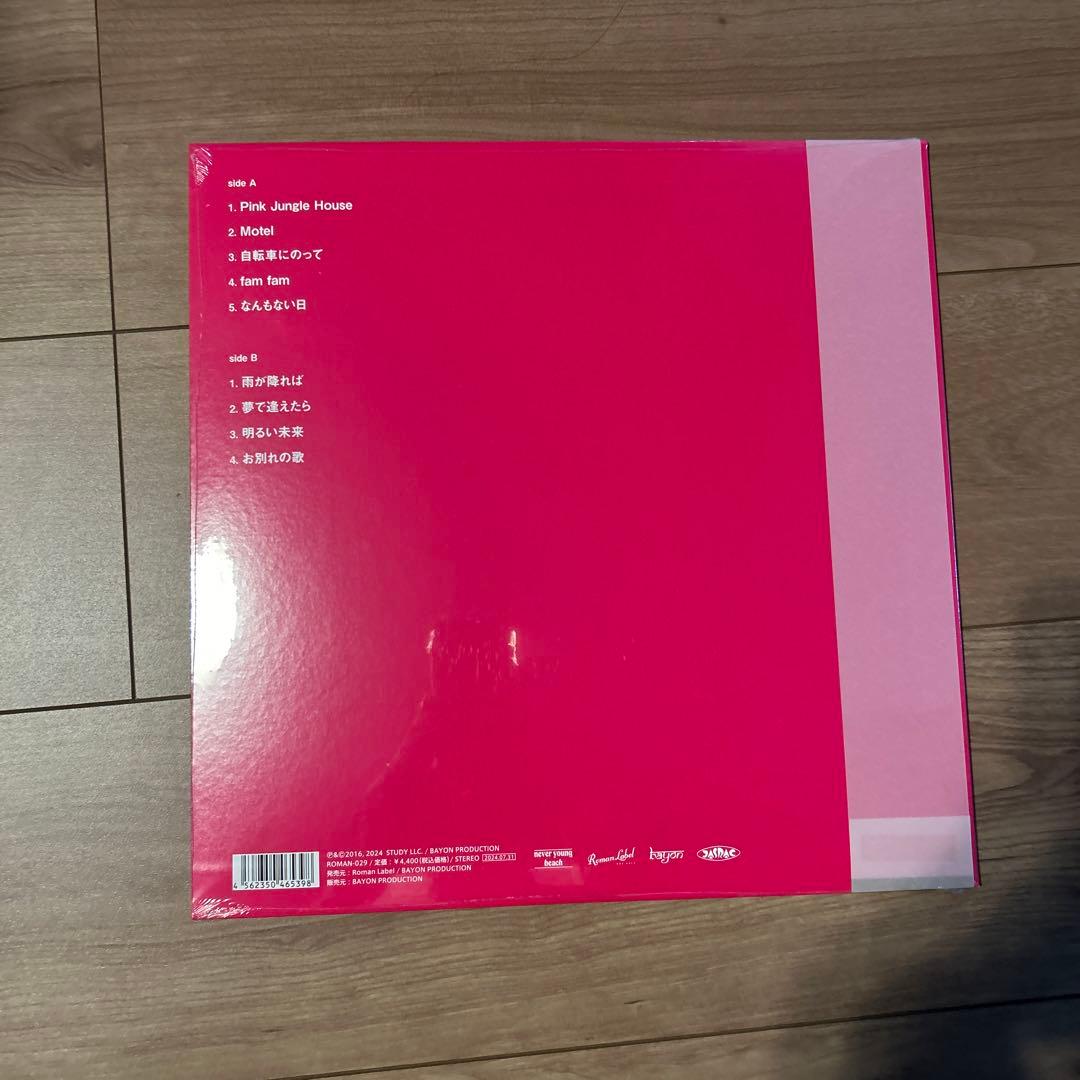 ネバーヤングビーチ fam fam レコード 新品未開封