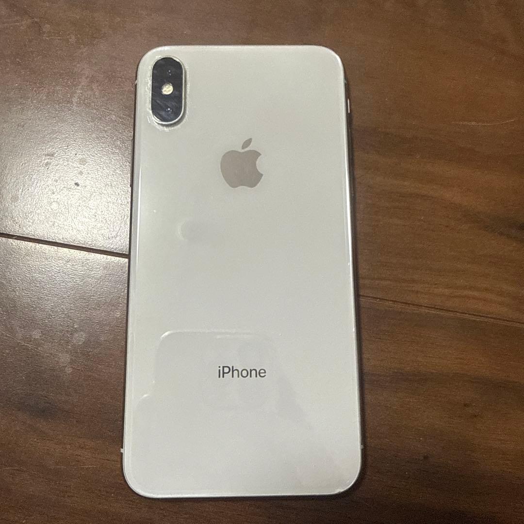 Apple iPhone X シルバー 本体 箱付き