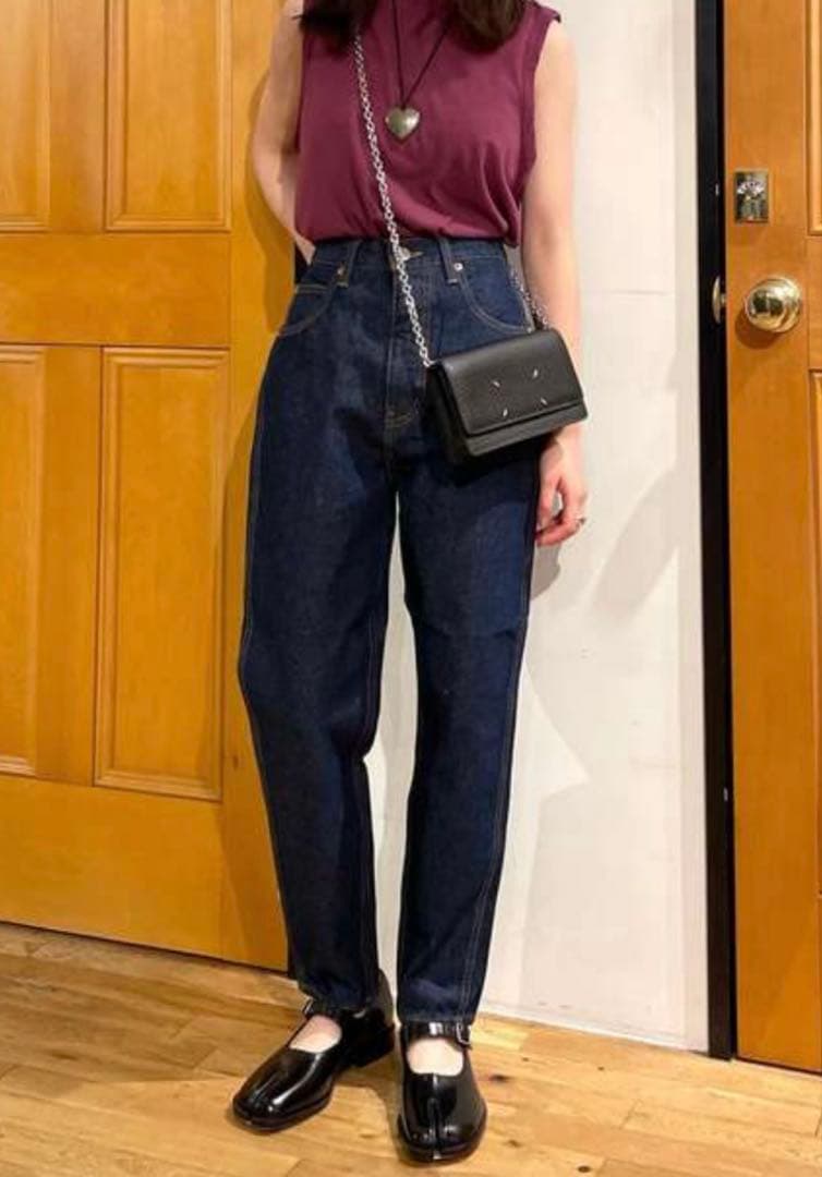 THE SHINZONE CARROT DENIM ブルー