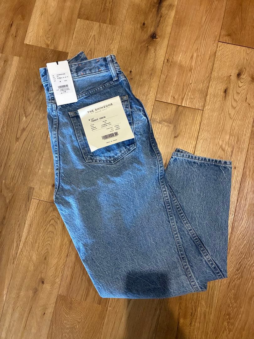 THE SHINZONE CARROT DENIM ブルー
