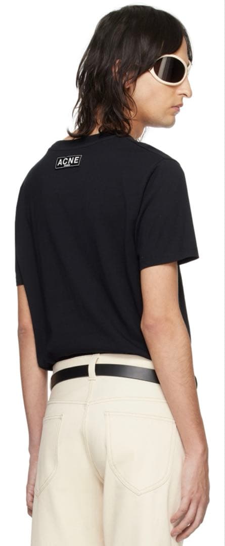 トップス Acne studios Logogram T-Shirt Black