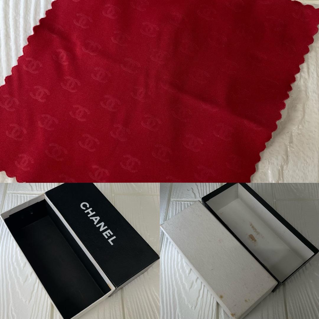 CHANEL シャネル サングラス リムレス 度なし ケース・布付き