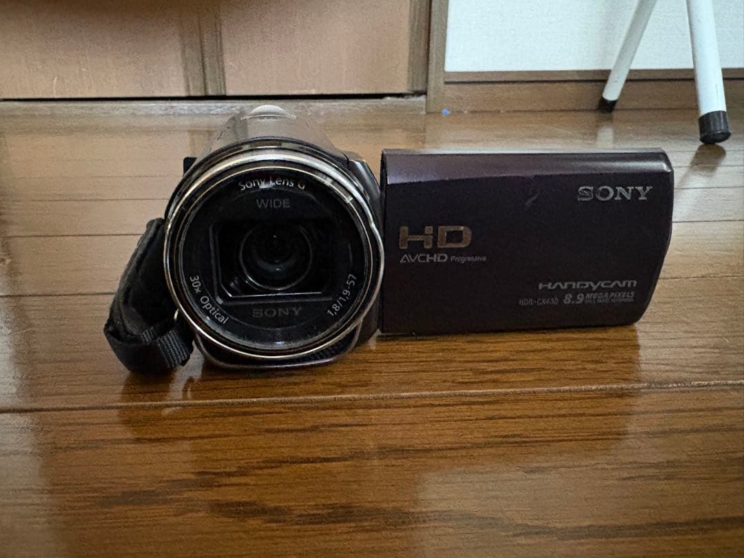 【動作確認済み】SONY HD ハンディカム 55倍ズーム　HDR-CX430V