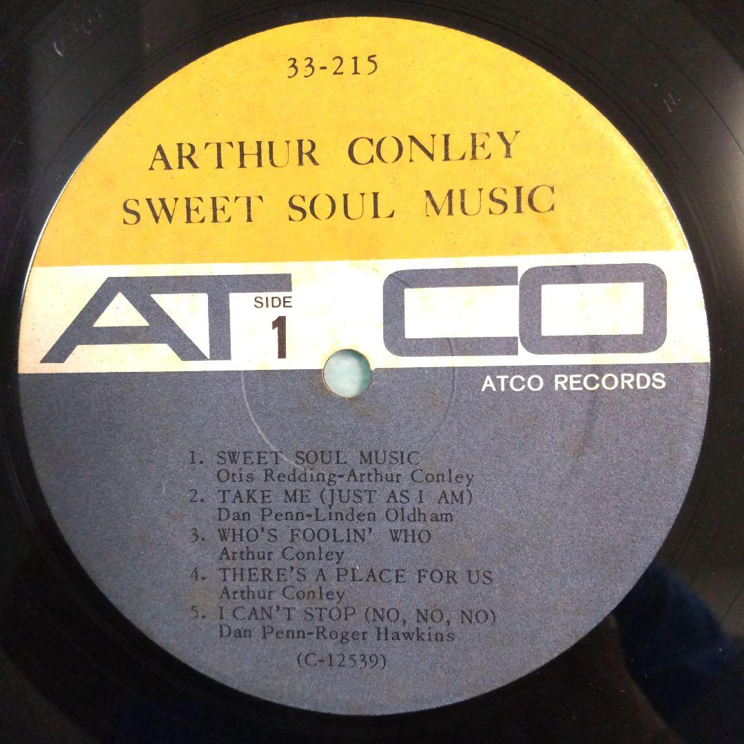 Arthur Conley／ SweetSoul Music　デビュー貴重盤