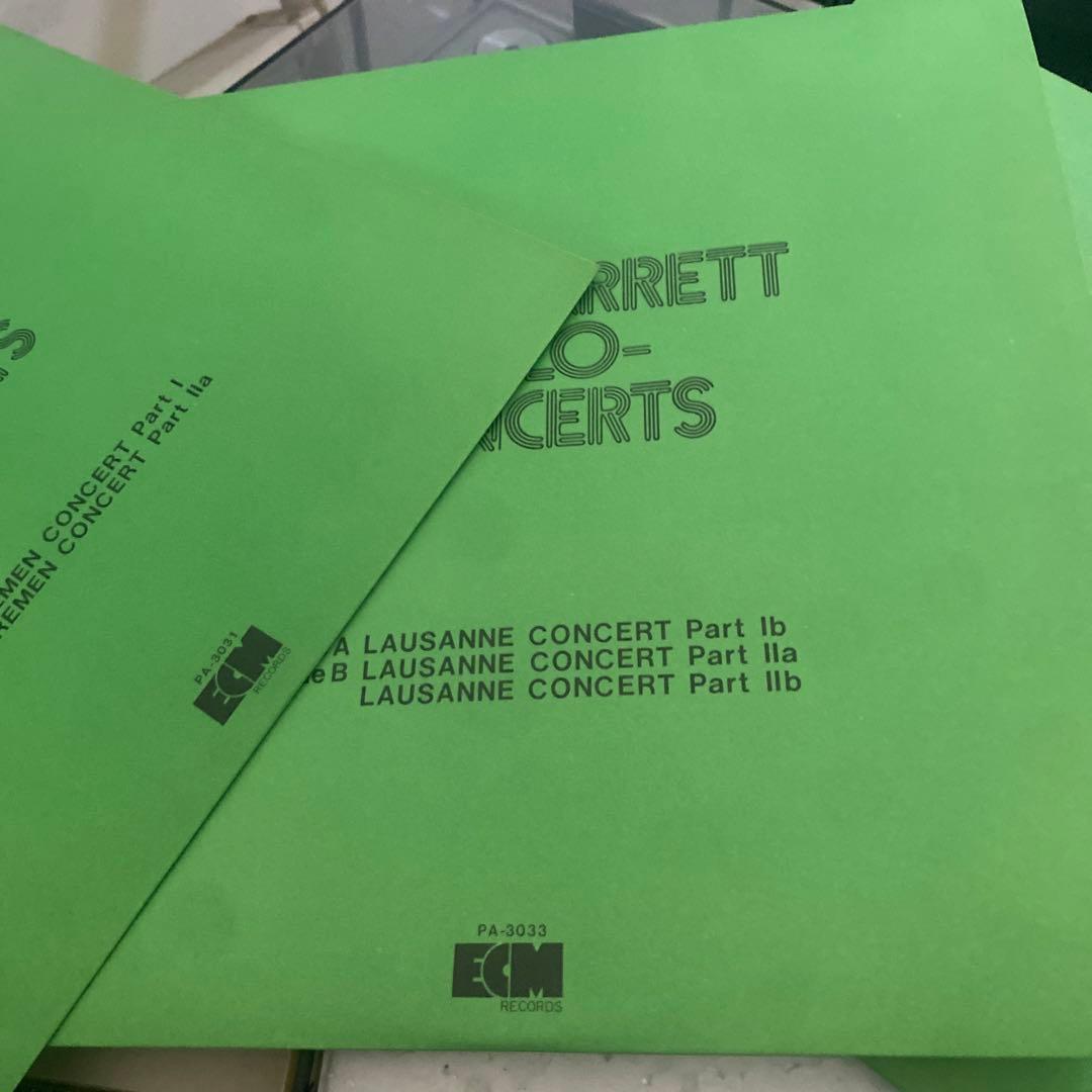 洋楽 Keith Jarrett Concerts Bremen Lausanne