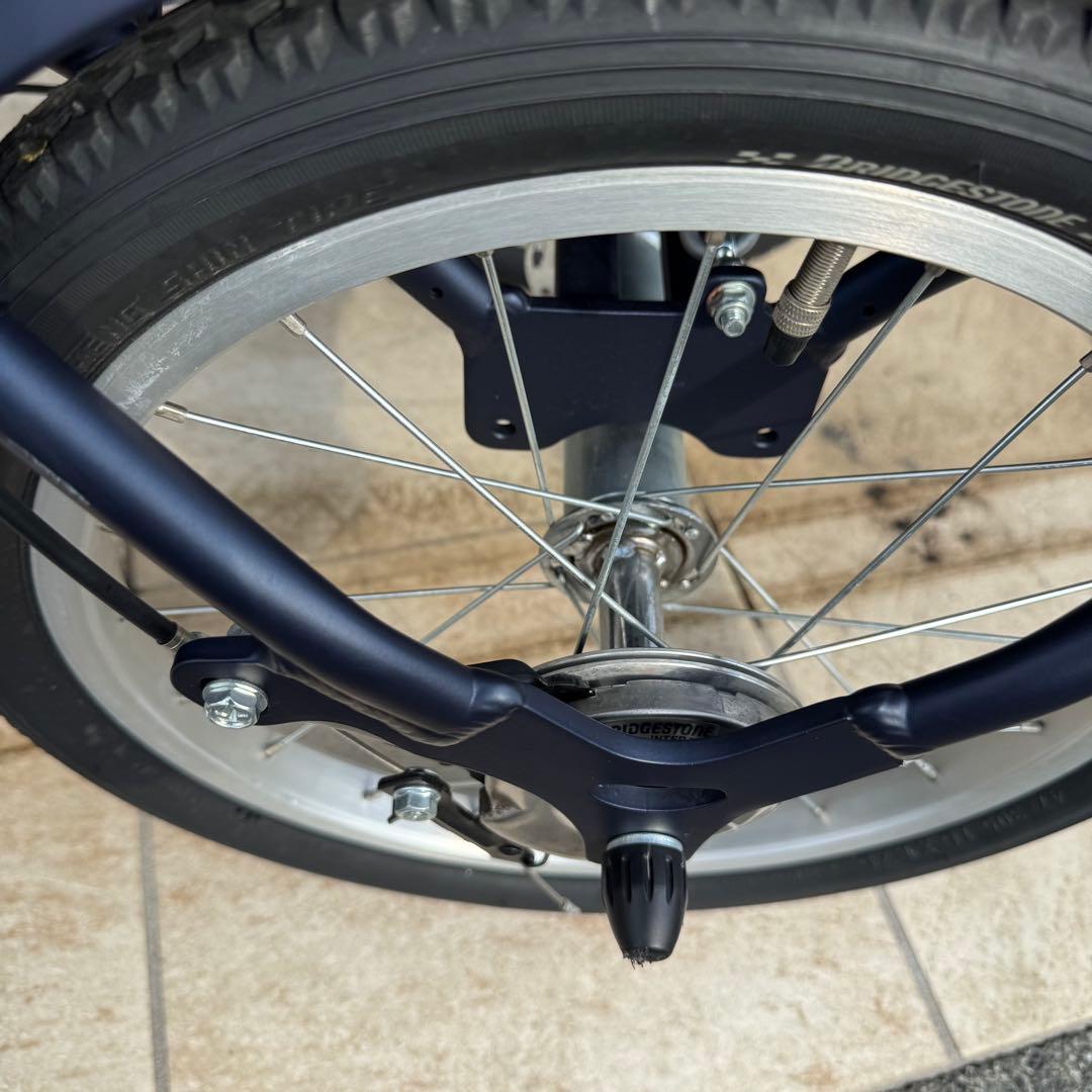 送料込　ブリヂストン 三輪　アシスト自転車　ラクットワゴン RW0B42 ブルー