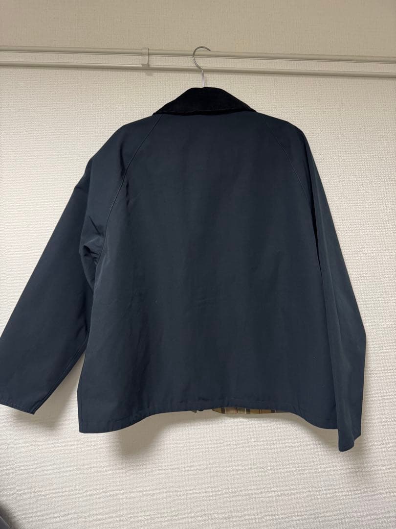 Barbour トランスポート　リバーシブルブルゾン ノンワックス　40