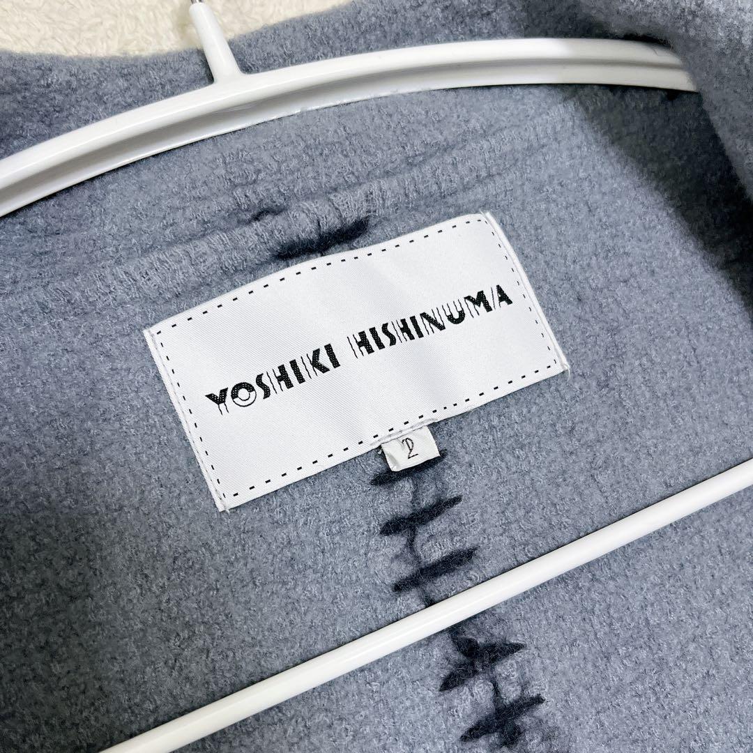美品◆YOSHIKI HISHINUMA ニット　ジャケット