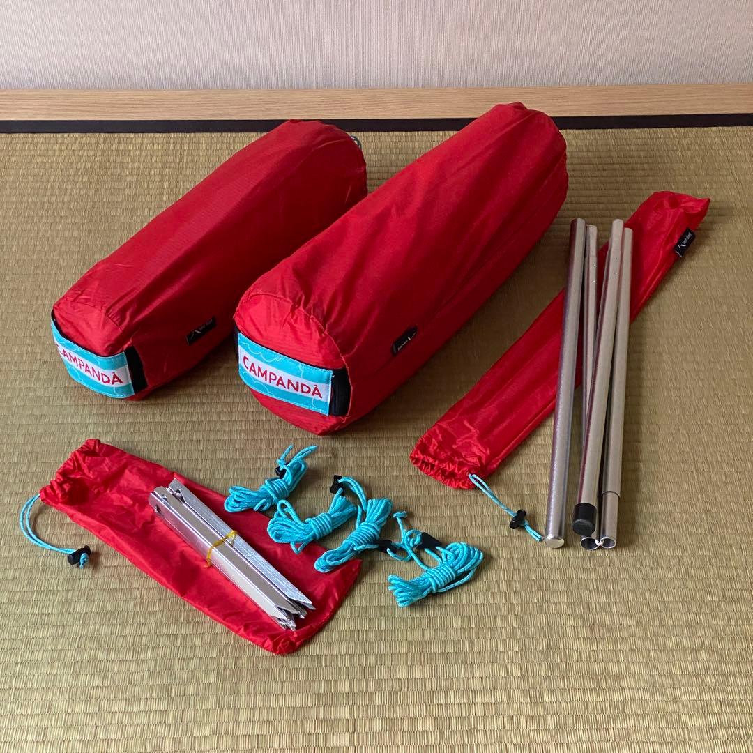 【tent-Mark DESIGNS】ワンポールの可愛い三角テント「PANDA」