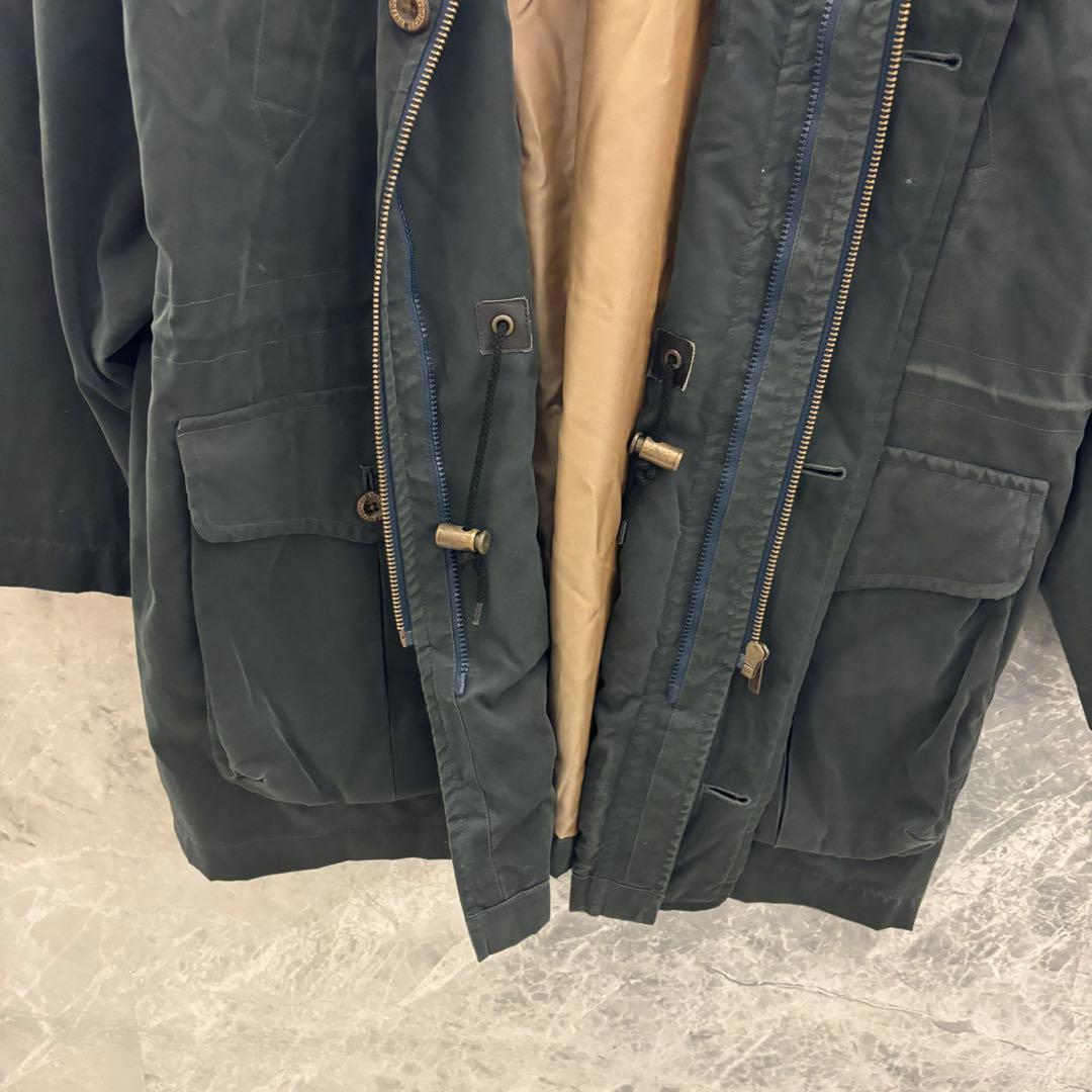 【美品】 BURBERRY バーバリー メンズ カバーオール ブラック 黒