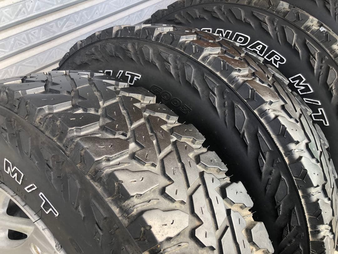GEOLANDAR M/T 185/85R16 4本セット（2019年製）