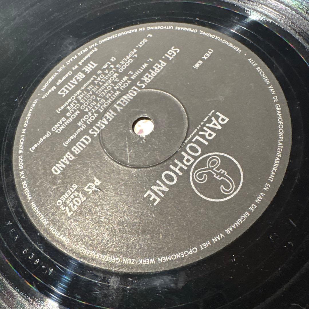 [レコード] beatles Sgt. Pepper's LP PCS7027