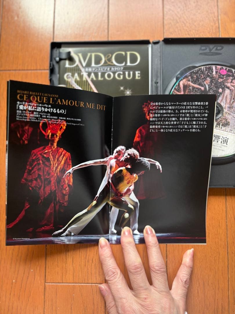 メータ指揮ベジャール バレエ　奇跡の響演　DVD