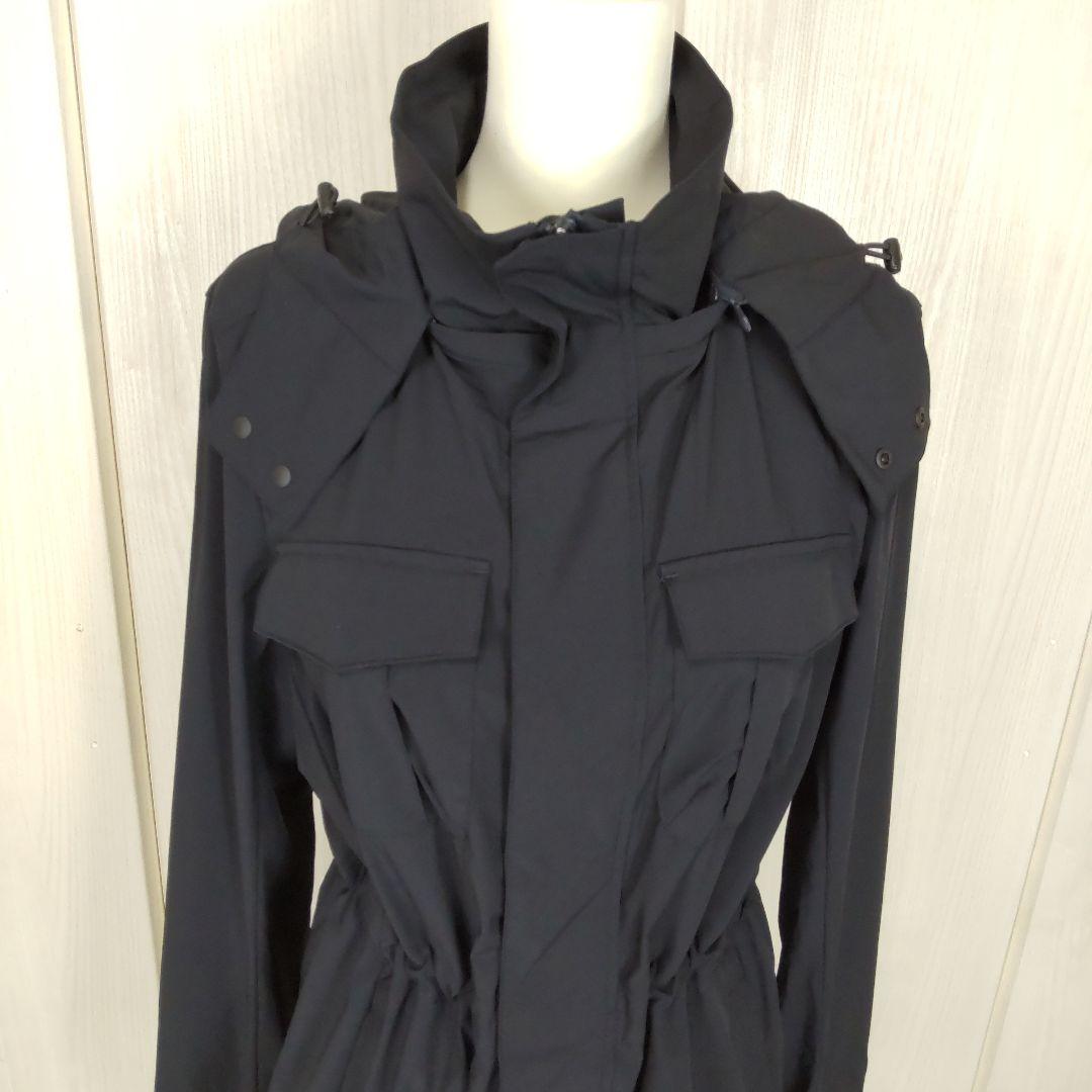 新品 プラステ 2wayナイロンストレッチ ミリタリーコート M