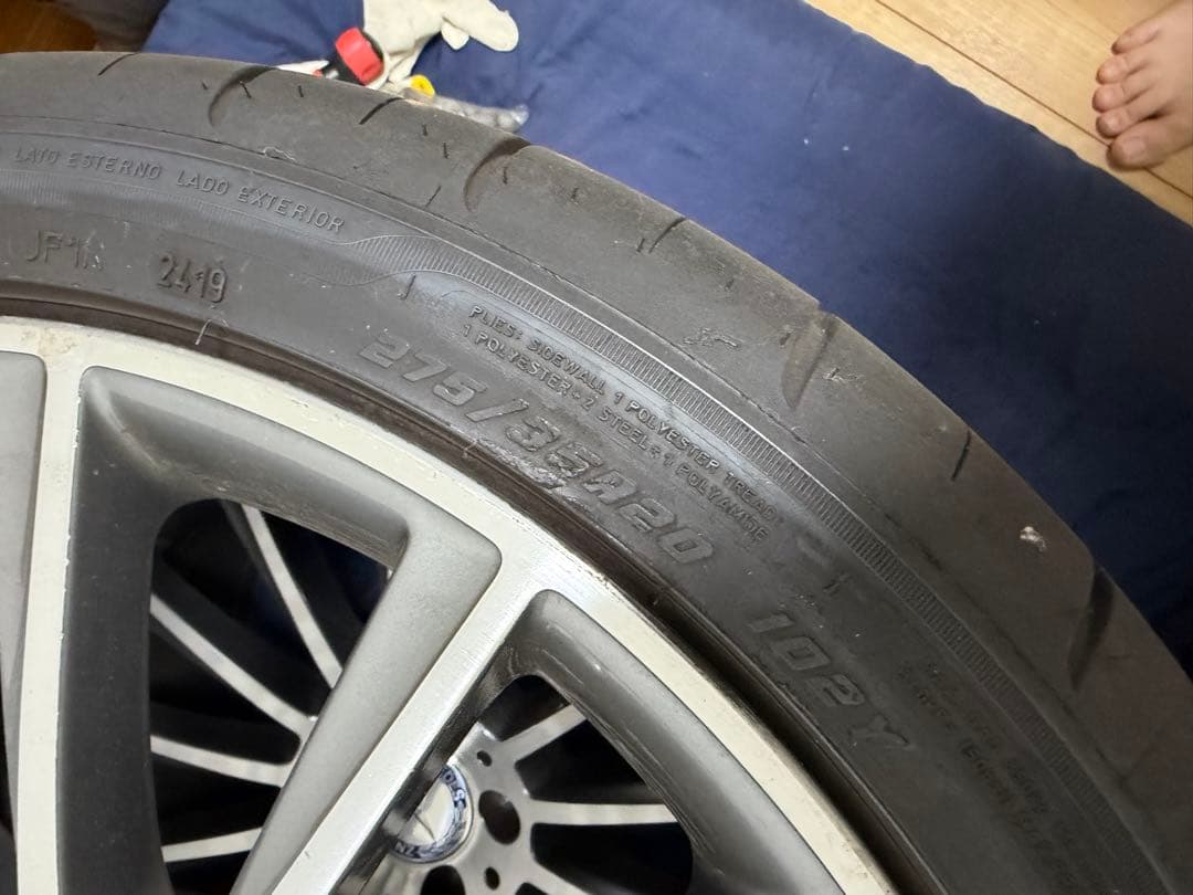 メルセデスベンツ　s550 クーペ 純正ホイール 20インチ