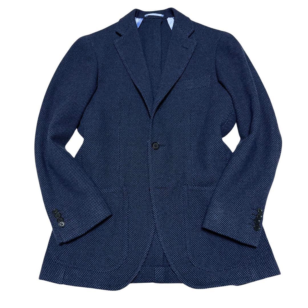美品 RING JACKET リングヂャケット テーラードジャケット ネイビー