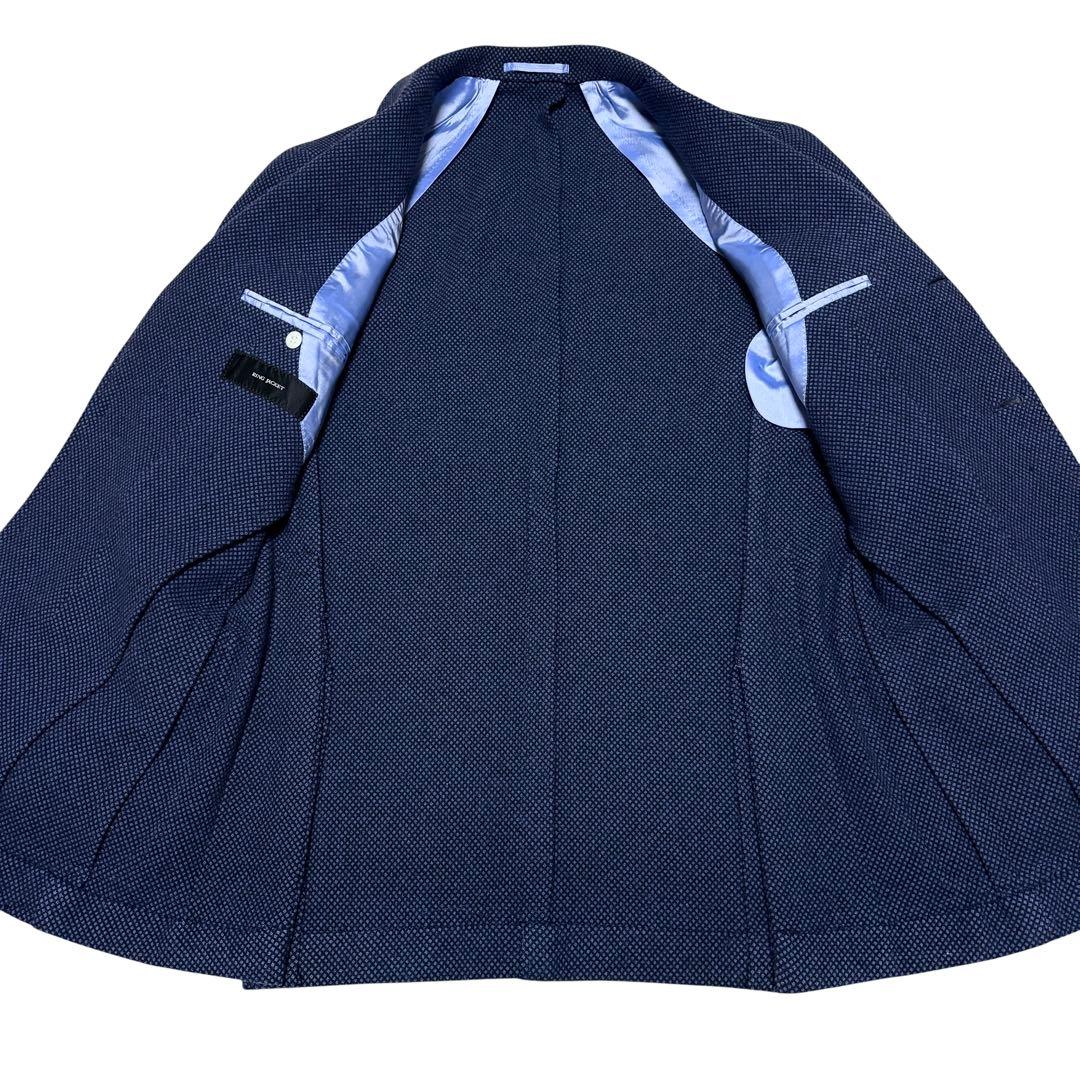 美品 RING JACKET リングヂャケット テーラードジャケット ネイビー