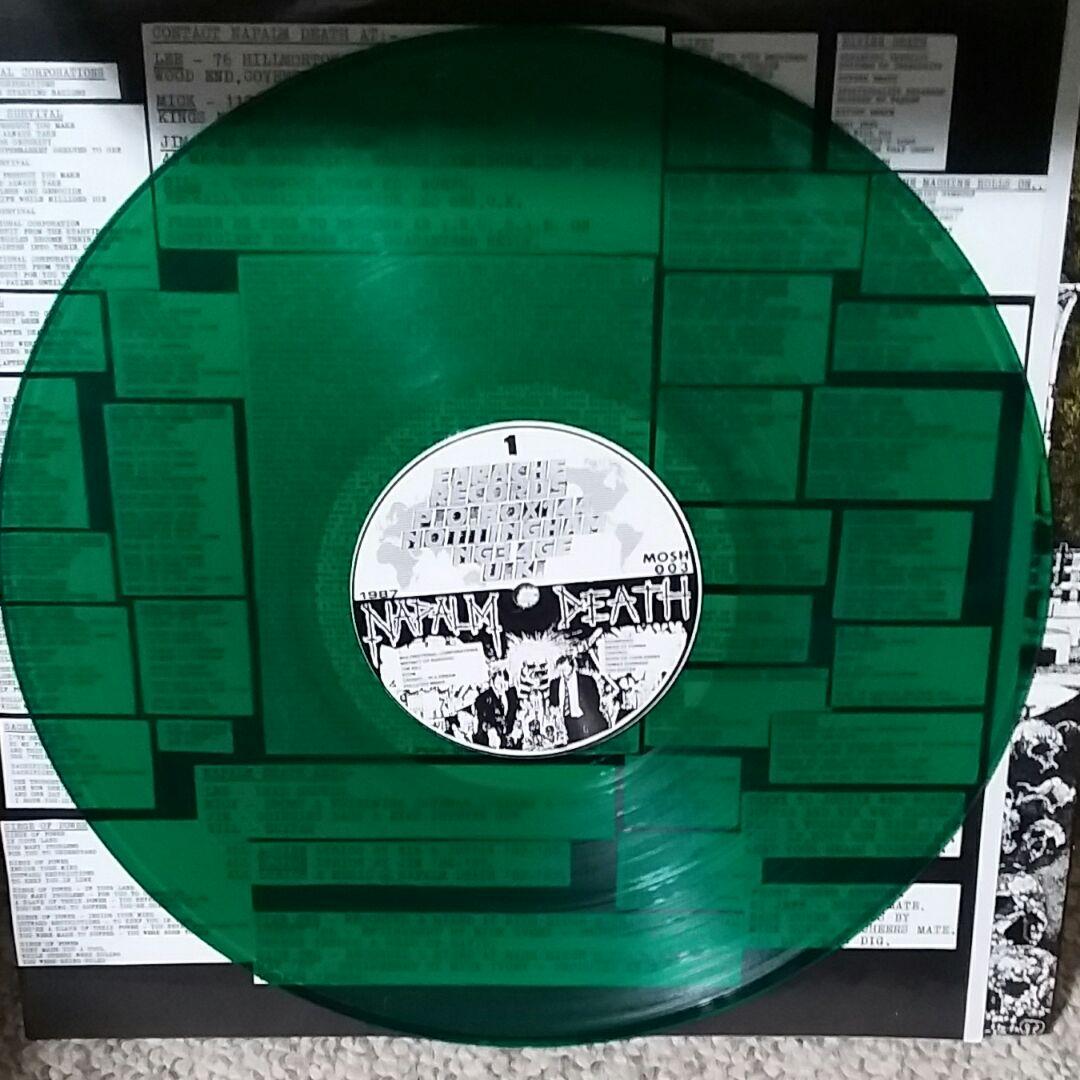 NAPALM DEATH レコード