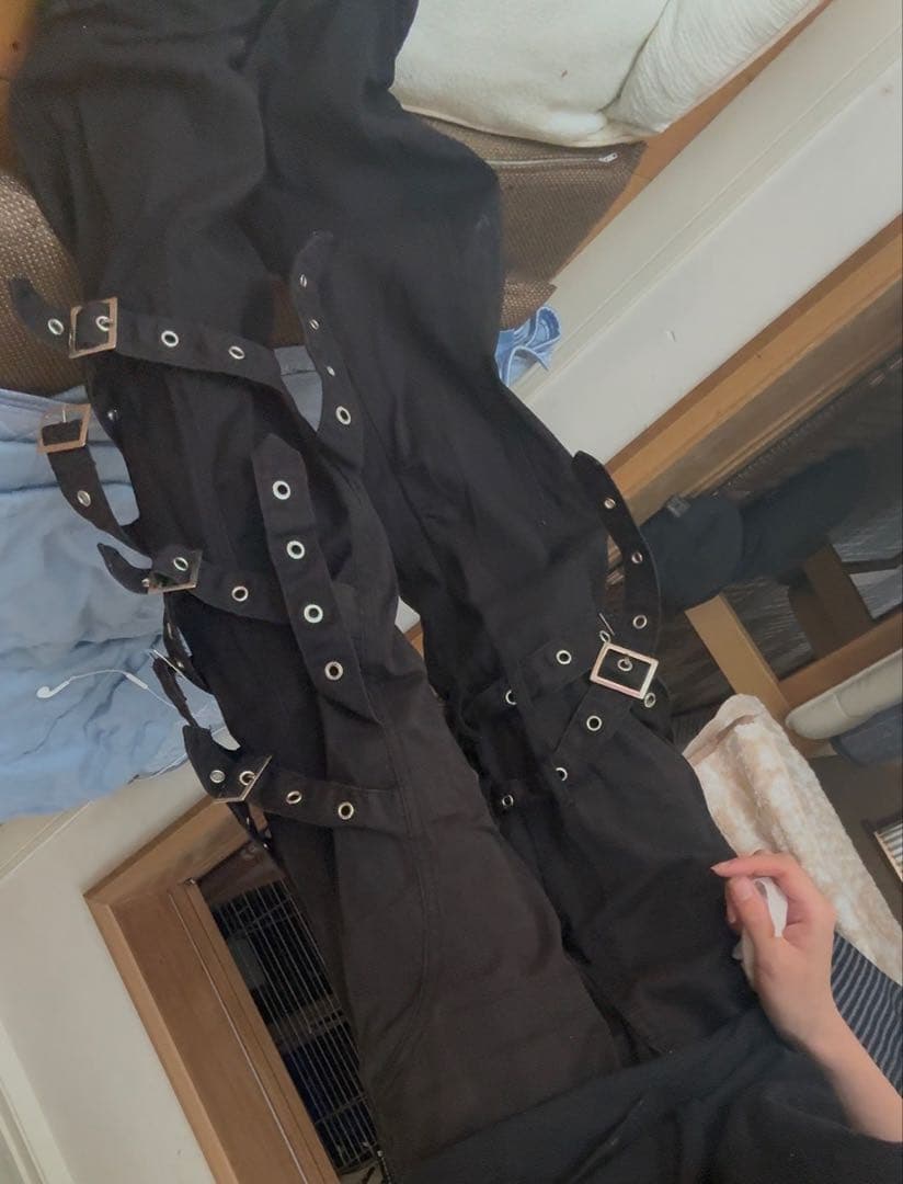 パンツ flare bondage pants h.naoto y2k archive