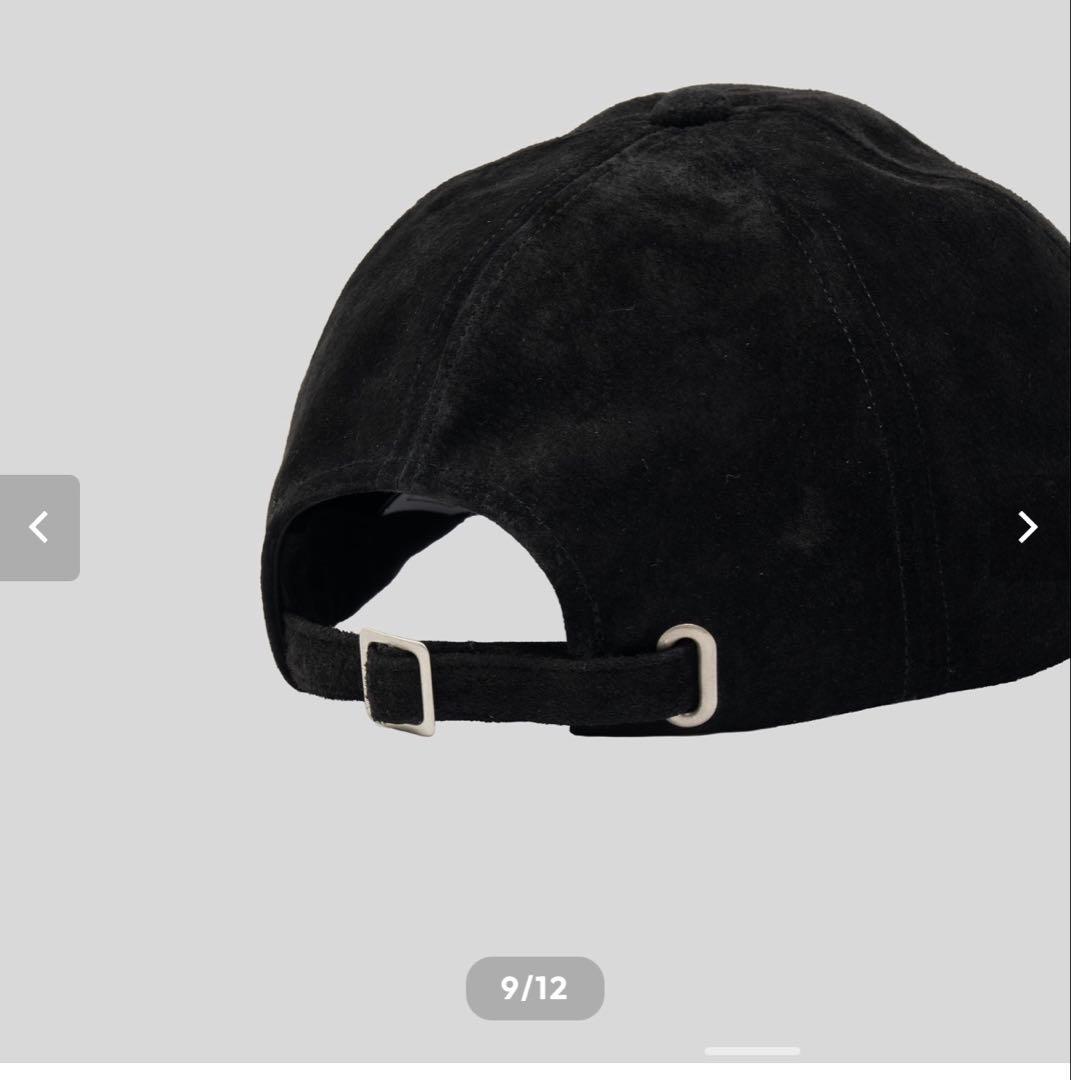 DECi Suede 6panel Cap ブラック OVY