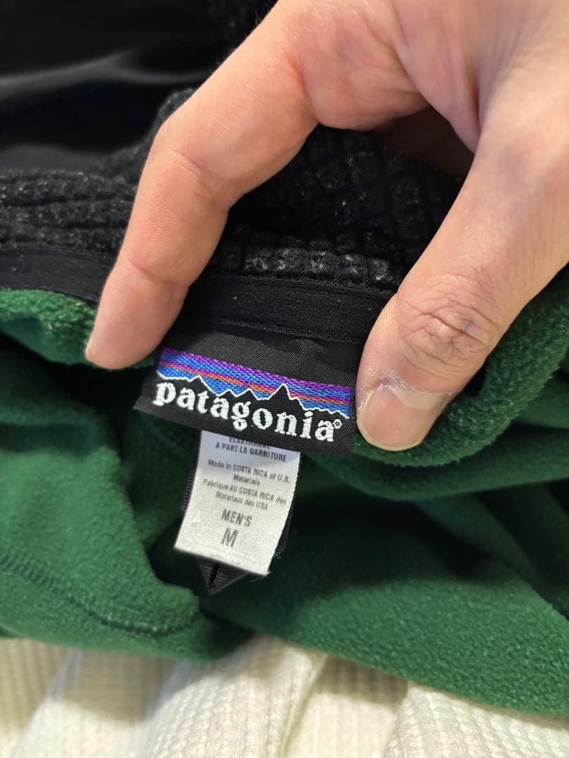 に*げ様 patagonia chas jacket 緑 2006年製 00s