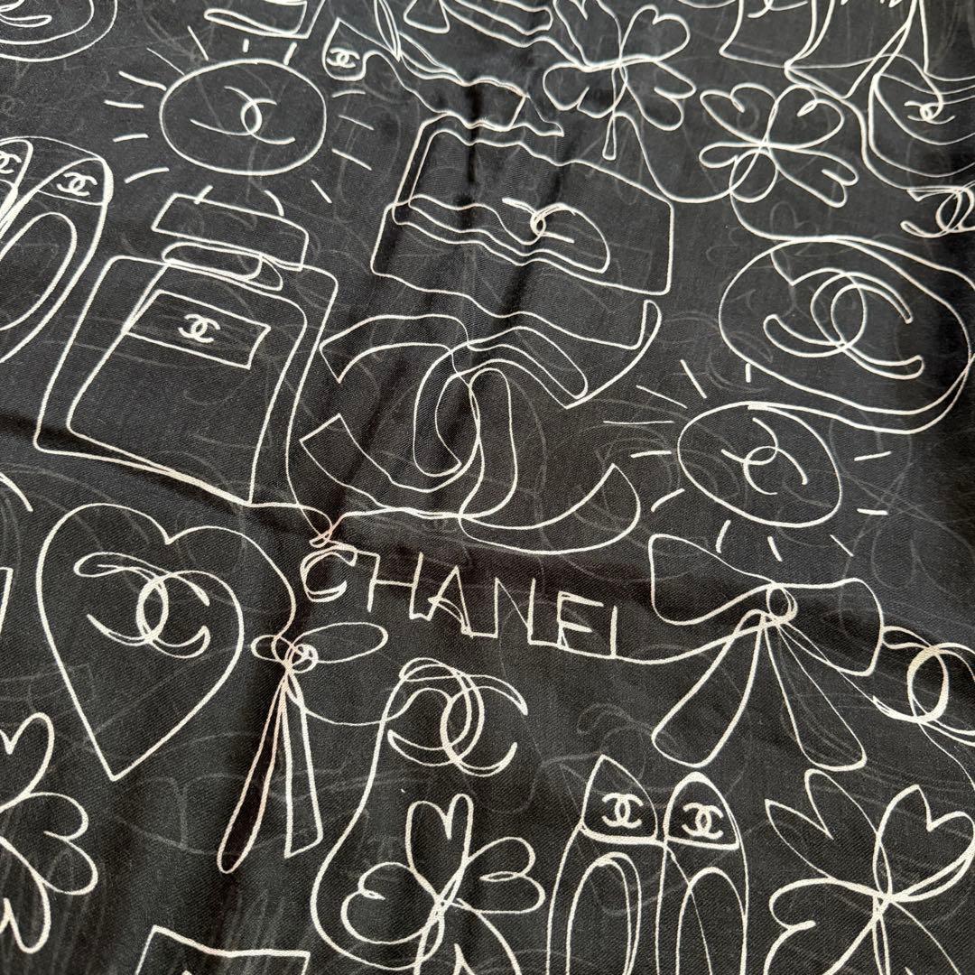 限定お価格延長中✨26万新品未使用CHANEL大判ストール✨カシミヤ100%