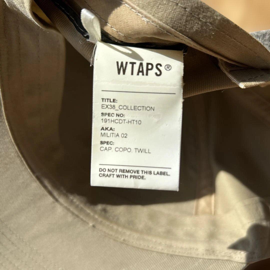限定セール！WTAPS MILITIA02 ベージュ　キャップ　窪塚洋介着用