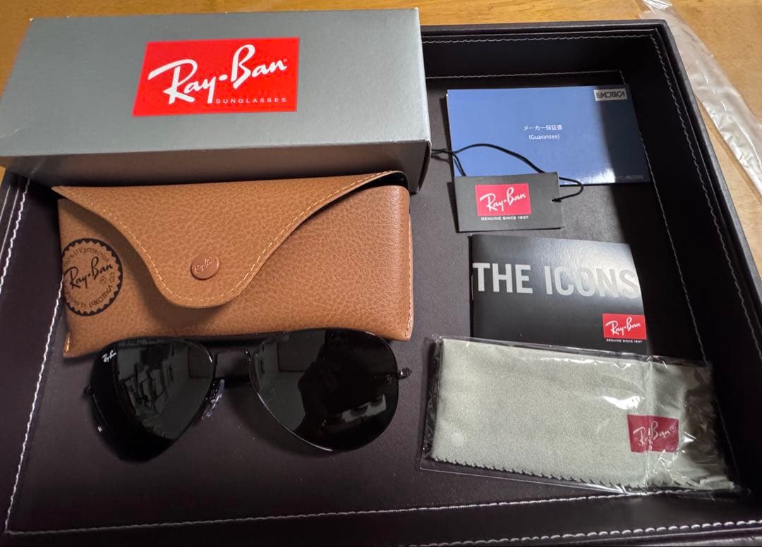 【新品未使用】Ray-Ban RB3025 アビエーター サングラス