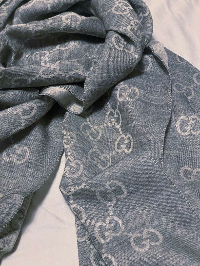 マ*ャ様 GUCCI グレー ストール