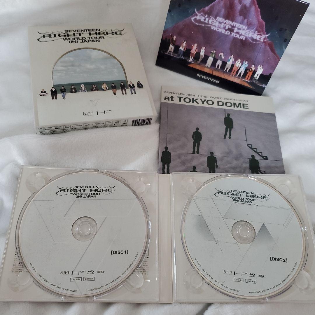 匿名配送 RIGHT HERE Blu-ray SEVENTEEN