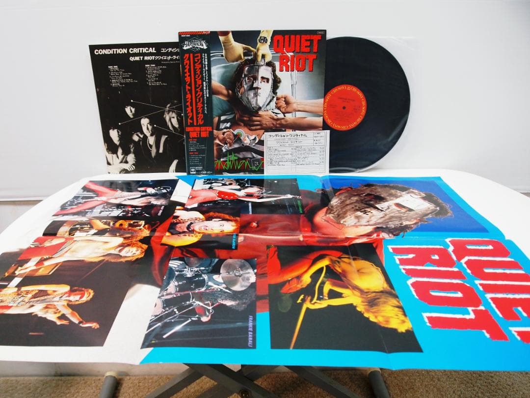 ポスター付！見本盤 QUIET RIOT CONDITION CRITICAL