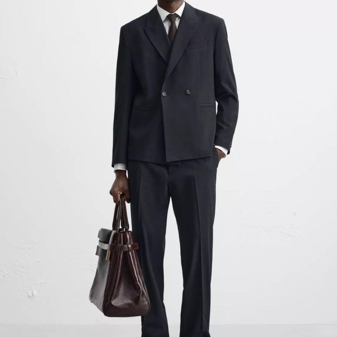 【新品】【完売品】ZARA ザラ ストライプ柄 スーツ ブレザー テーラード