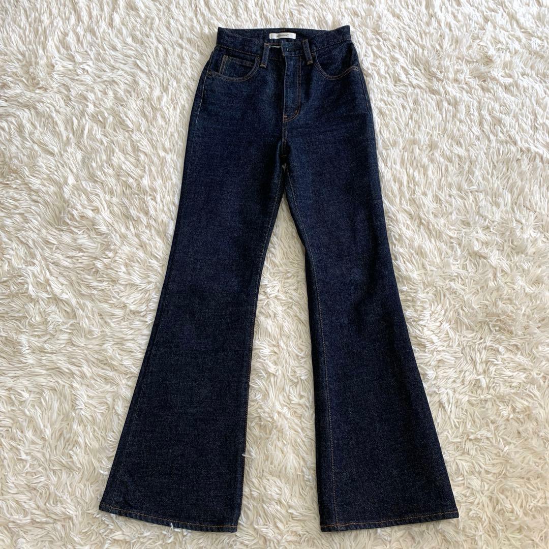 美品✨MOUSSY MVS FLARE 23 フレアパンツ　デニム