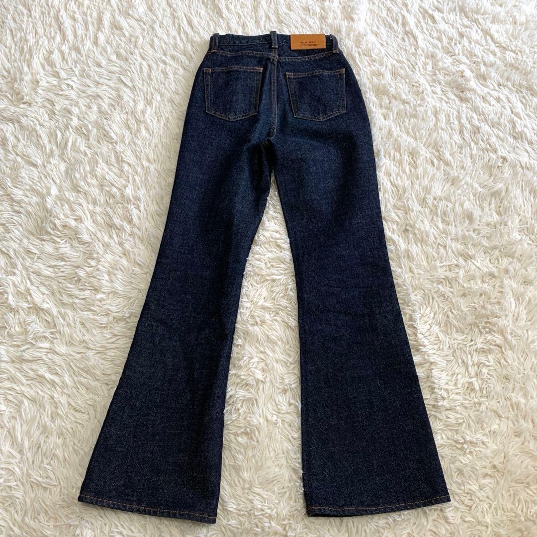 美品✨MOUSSY MVS FLARE 23 フレアパンツ　デニム