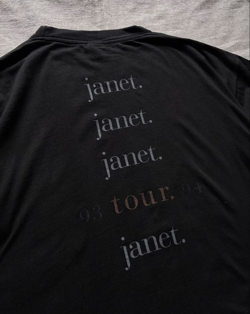【極美品】90s Janet jackson Tシャツ ジャネットジャクソン