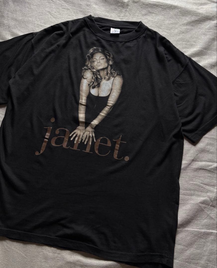 【極美品】90s Janet jackson Tシャツ ジャネットジャクソン