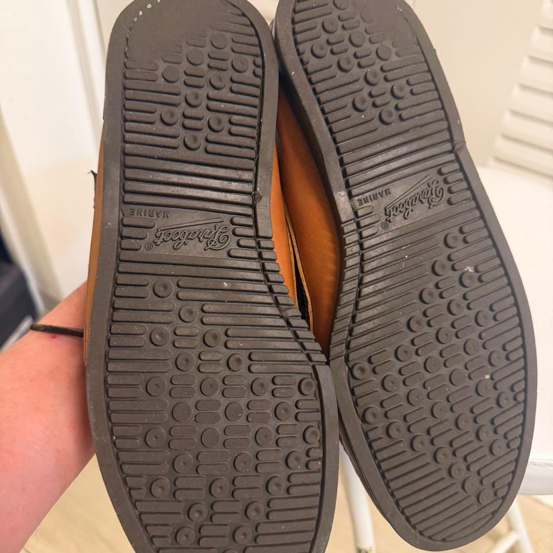 ま*つ様 Paraboot パラブーツ MARINE デッキシューズ ブラウン