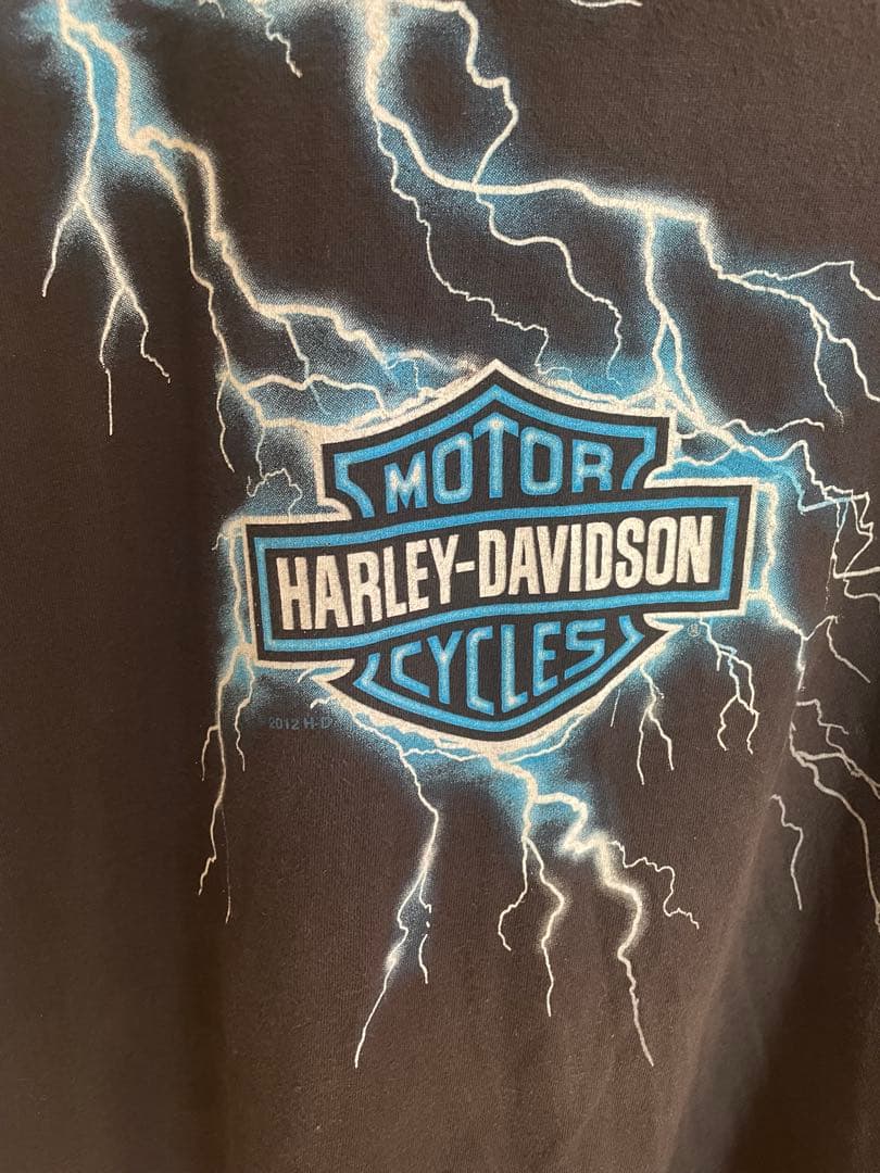 サンダー　ライトニング　Harley-Davidson Tシャツ 2XL