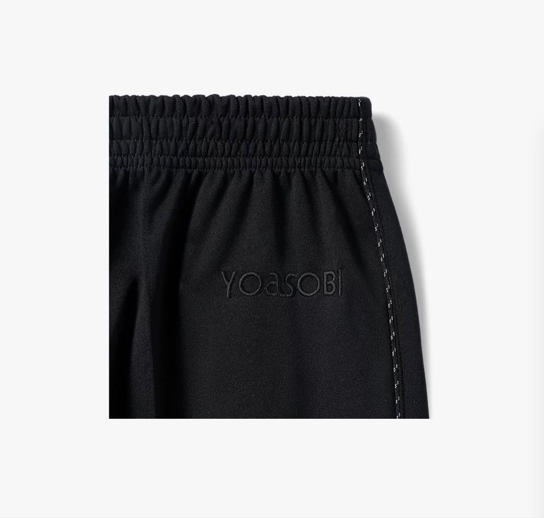アシックス x ヨアソビ ニットパンツ \"ブラック\"
