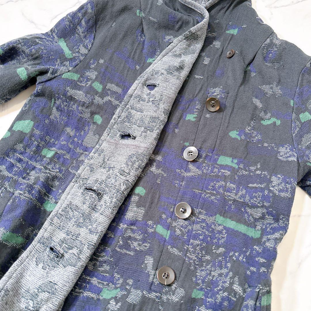 センソユニコ io comme io 羽織 スタンドカラーコート イオコムイオ