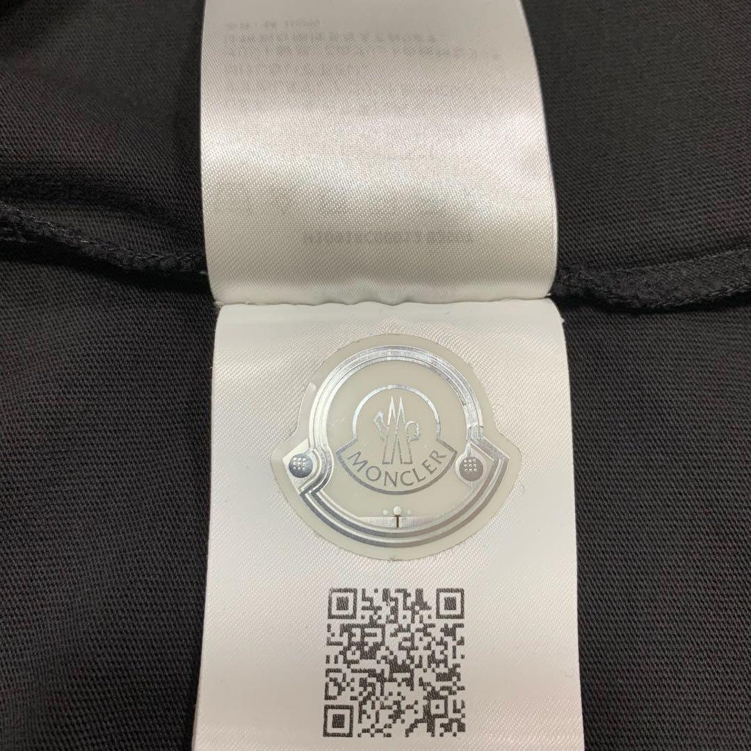 〔極美品〕モンクレール　プリントロゴ　XL ブラック　Tシャツ　5S389
