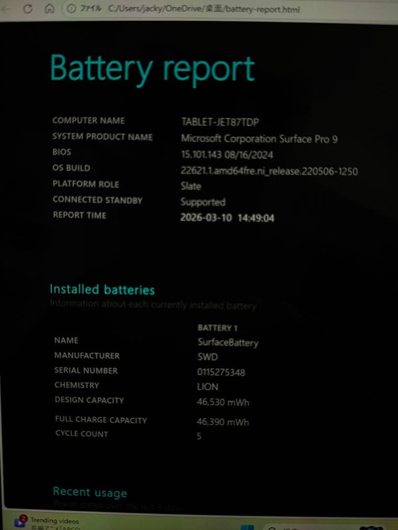 Surface Pro 9 i5 8GB 256GBタイプカバー＋タッチペン付