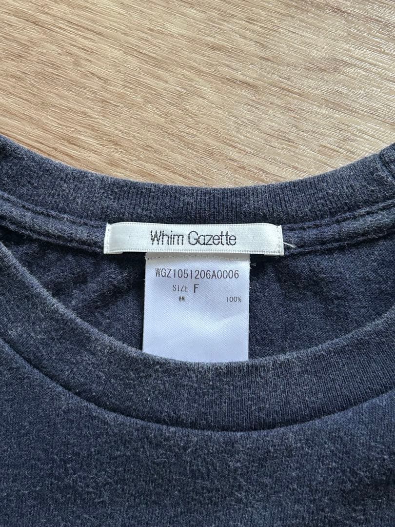 ウィムガゼット　ナンバリングTシャツ