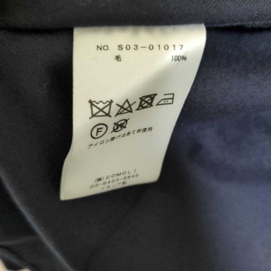 COMOLI x Salvatore Piccolo ウールフラノセットアップ