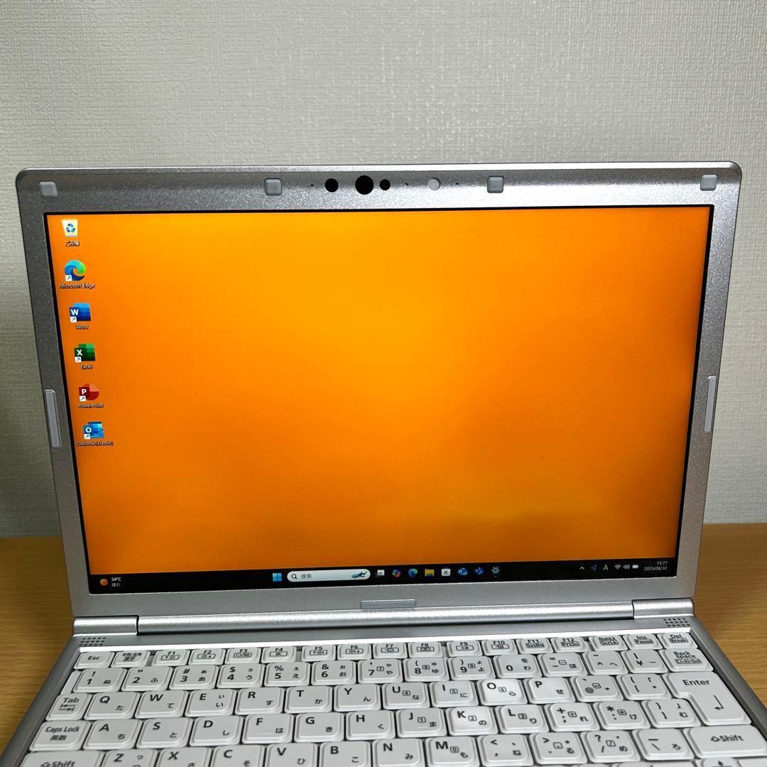 美品 Panasonic Let's note SV1 16GB Office